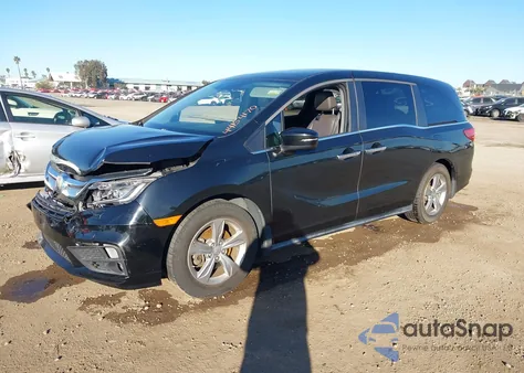 2018 Honda Odyssey Ex-L z USA, uszkodzony, nr VIN 5FNRL6H74JB024663